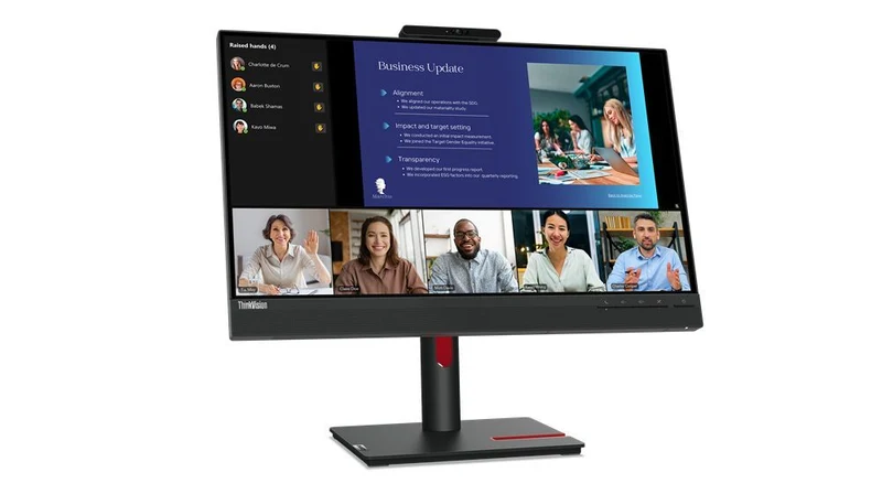 Lenovo ThinkVision T24v-30 LED display 60,5 cm (23.8") 1920 x 1080 Pixel Full HD Nero [63D8MAT3EU]