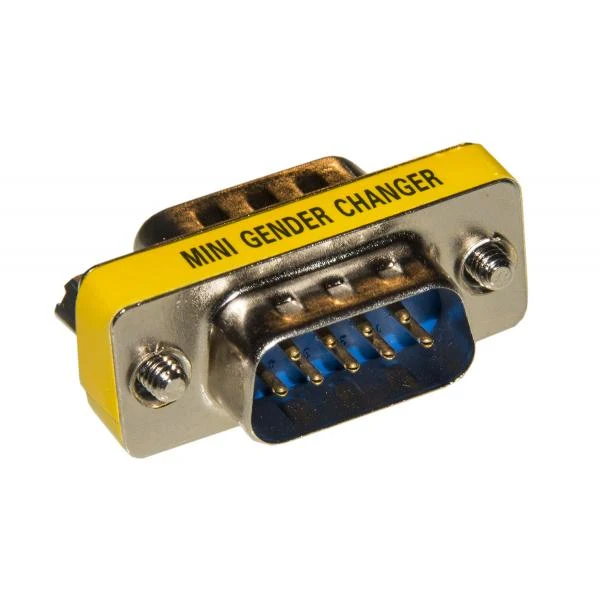 LINK Mini Adattatore 9 Poli Maschio/Maschio Gender Changer [LKADAT123]