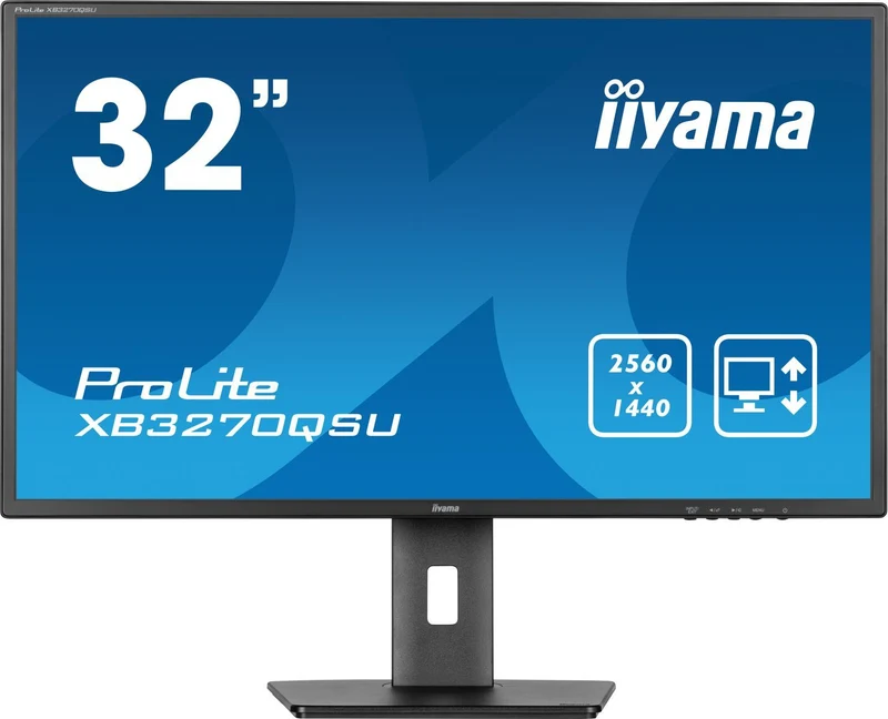 iiyama ProLite XB3270QSU-B1 Monitor PC 80 cm (31.5") 2560 x 1440 Pixel Quad HD LED Nero [XB3270QSU-B1]