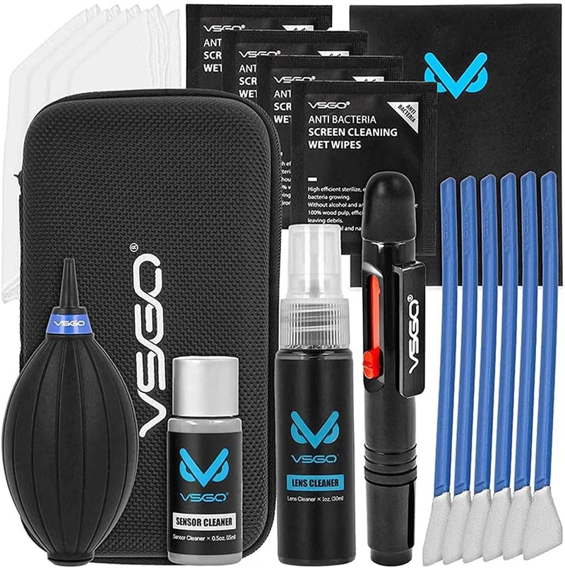 VSGO DKL-20 Kit Completo per Pulizia Fotocamera e Sensore APS-C