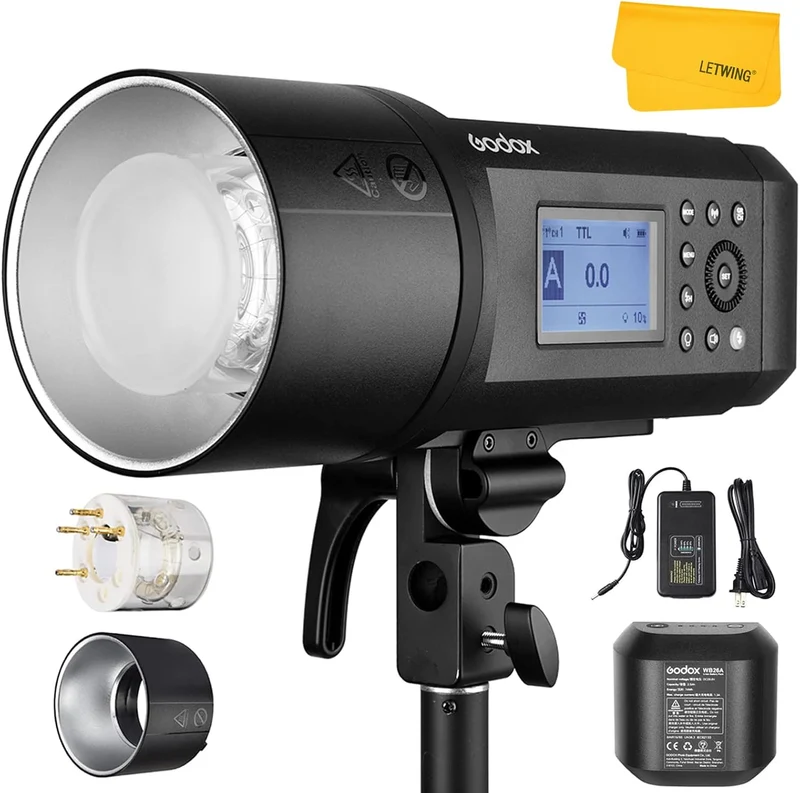 Godox AD600Pro Flash Portatile TTL 600Ws – HSS 1/8000s Wireless 2.4GHz