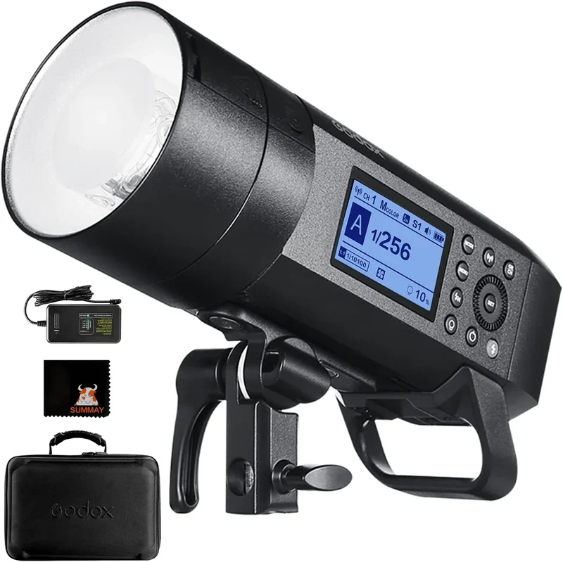 Godox AD400Pro – Flash Portatile TTL da Esterni 400Ws con Batteria al Litio