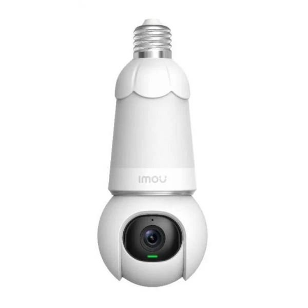 IMOU BULB CAM 2K TELECAMERA E27 MOTORIZZATA CON LUCE LED, SIRENA E SMART TRACKING. VISIONE NOTTURNA [IPC-S6DP-3M0WEB-E27]