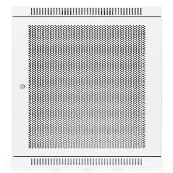 Ubiquiti - Rack da parete da 12 unità pre-assemblato con ventole integrate e pannelli rimovibili, progettato per facilitare l'accesso alle apparecchiature e per installazioni su piccola scala. Pannell [UACC-Rack-12U-Wall-600-P-EU]
