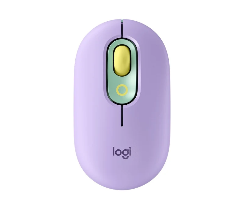 POP MOUSE - Mouse Wireless con Emoji personalizzabile - Menta