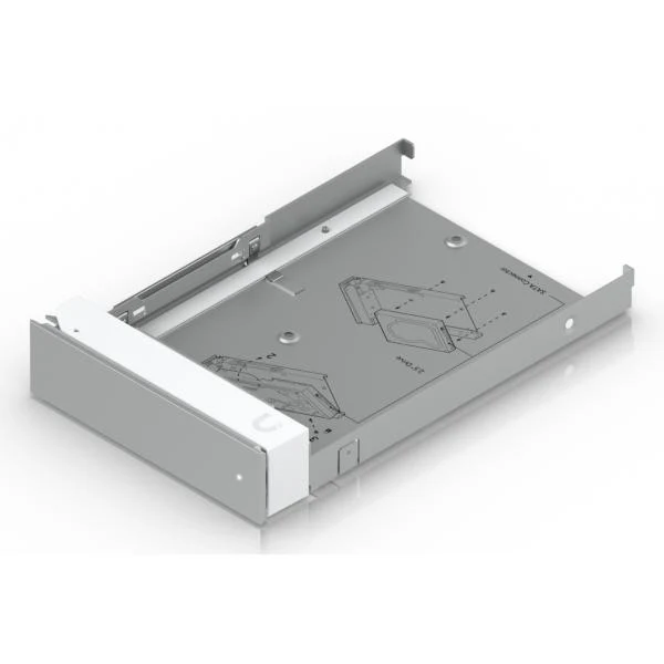 Ubiquiti - UACC-HDD-Tray - Un vassoio che supporta sia unità da 3,5 che da 2,5, compatibile con UDM-Pro, UDM-SE, UDM-Pro-Max, UNVR, UNVR-Pro, UNAS-Pro ed ENVR. [UACC-HDD-Tray]