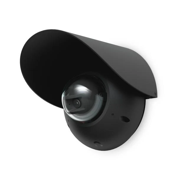 Ubiquiti - Accessorio per telecamera dome G6 per una qualità dell'immagine ottimale e protezione dagli agenti atmosferici quando installata all'aperto su una parete o un palo. nero [UACC-G6-Dome-WS-B]