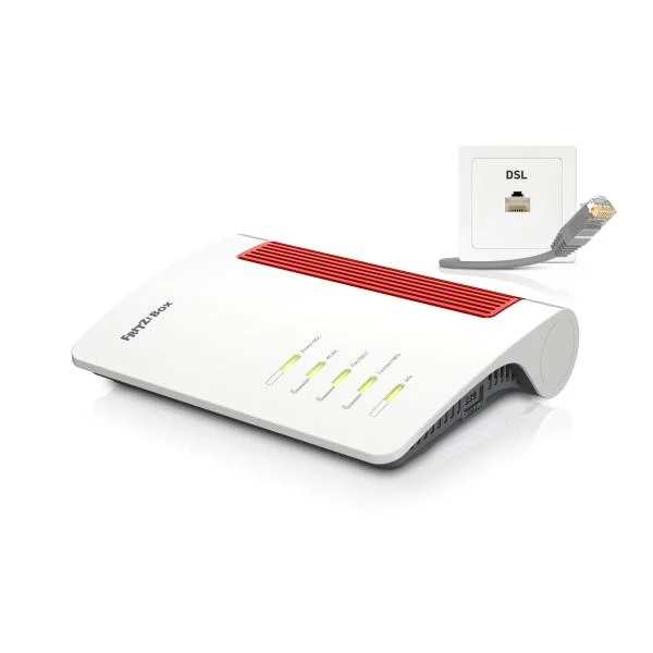 AVM B2B FRITZ!Box 7690 - Modem Router Wireless Wi-Fi 7 - 2 x 2.5 Gbe port LAN + WAN [20003079-B2B]