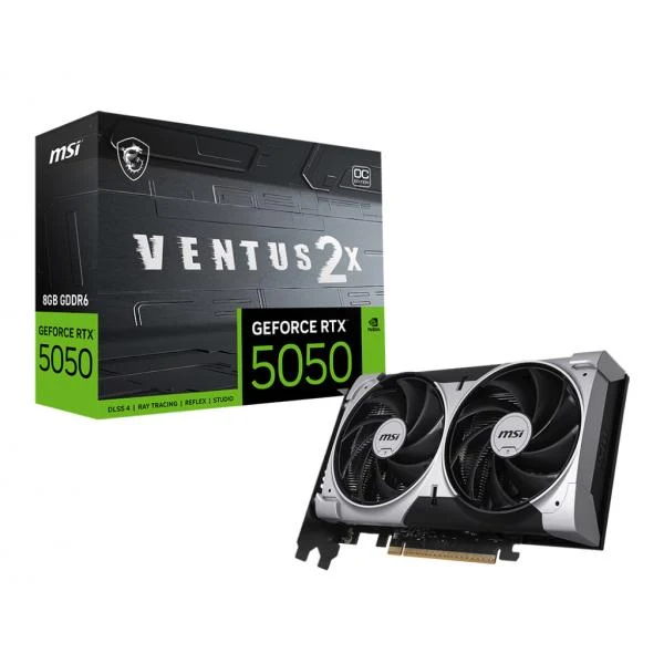 VGA MSI GEFORCE RTX 5050 8G VENTUS 2X OC [RTX 5050 8G VENTUS 2X OC]