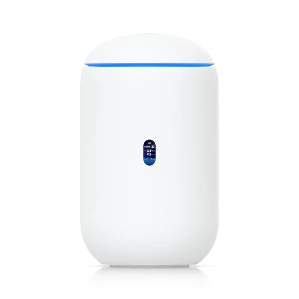 Ubiquiti - UDR7-EU - UniFi Dream Machine with Quad-core Arm Cortex A53 at 1.5 GHz, 3 GB DDR4 RAM, LAN x3 2.5 GbE RJ45 ports, WAN x1 10G SFP+ port, x1 2.5 GbE RJ45 port, AC/DC, internal, 50W, max. po [UDR7-EU]