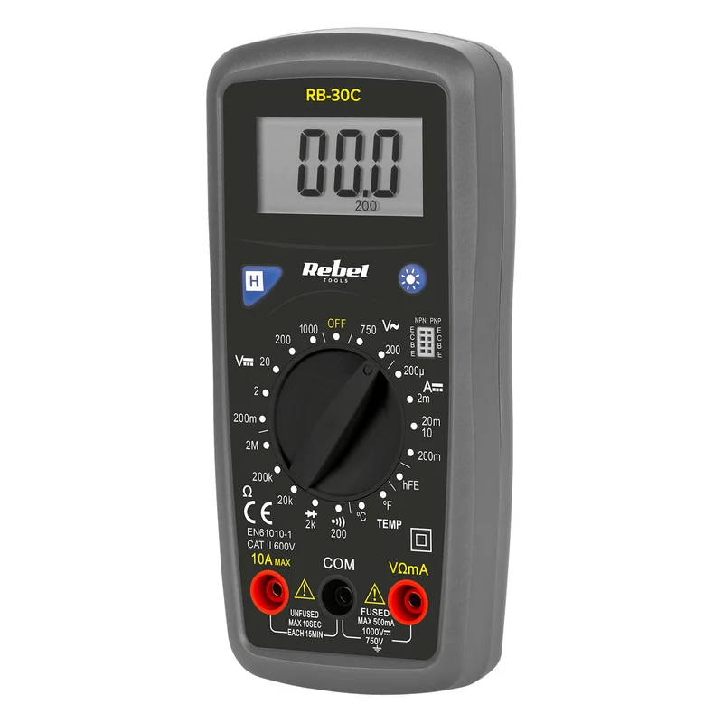 Misuratore digitale universale di precisione Rebel RB-30C