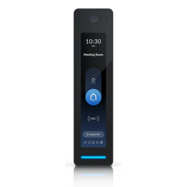 Ubiquiti - UA-G3-Pro-B - UniFi NFC card reader and intercom, Doorbell for unlock with video of visitor and two-way intercom, PIN unlocking on the screen, IP55 rain resistance (-10 to 45 C) [UA-G3-Pro-B]