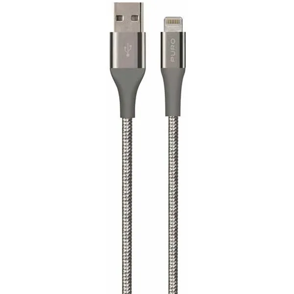 Puro - Cavo di Ricarica e Sincronizzazione Lightning - Fabric K2 - 3 mt