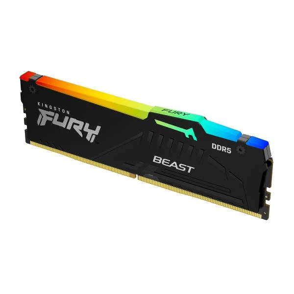 Kingston FURY Beast 16GB 5600MT/s DDR5 CL36 DIMM RGB - 16 GB - 1 x 16 GB [KF556C36BBEA-16]
