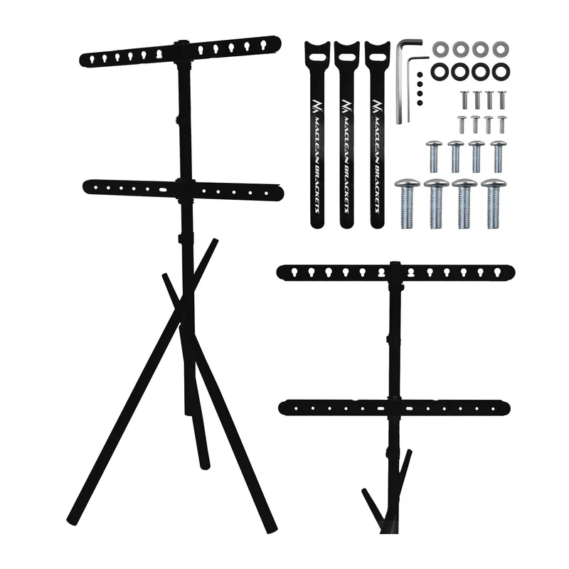 Supporto da pavimento per TV Maclean, 37-80", VESA max. 600x400, max. 60 kg, MC-182 B