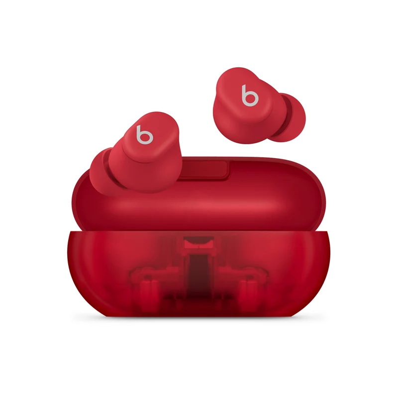 Beats Solo Buds – Auricolari true wireless – Rosso trasparente
