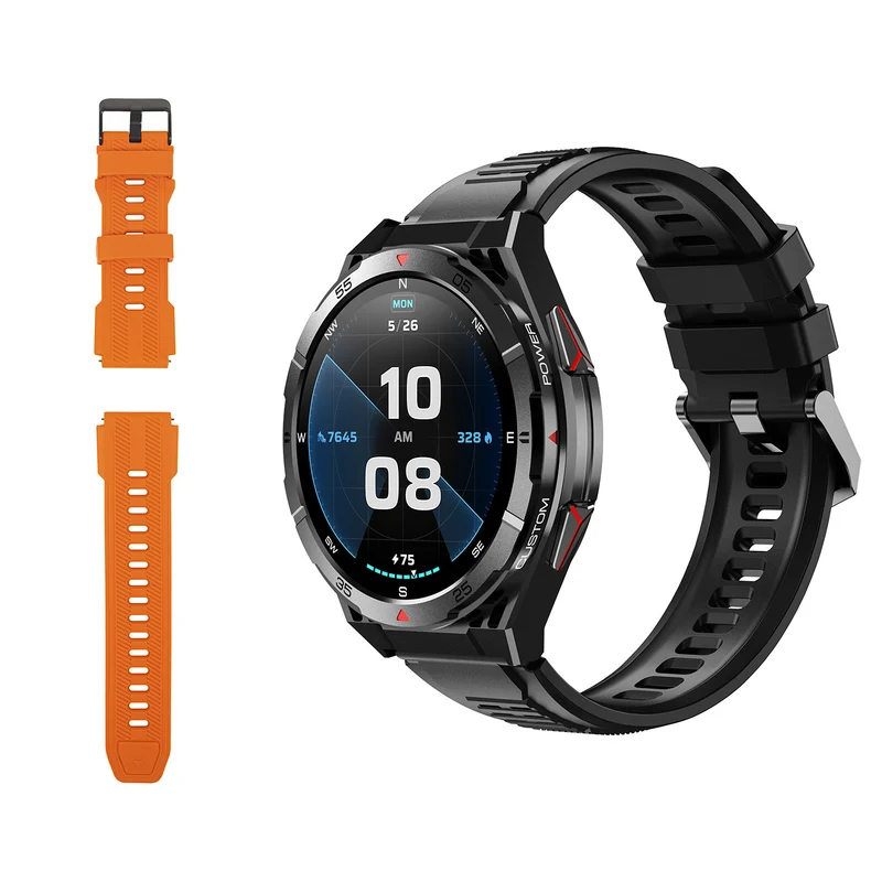 Smartwatch BLOW X14 Pro, display AMOLED da 1,43", batteria da 490 mAh, GPS, 4 GB di RAM e 256 MB di memoria, funzioni per il monitoraggio della salute, cinturino disponibile in 2 colori, 89-016#