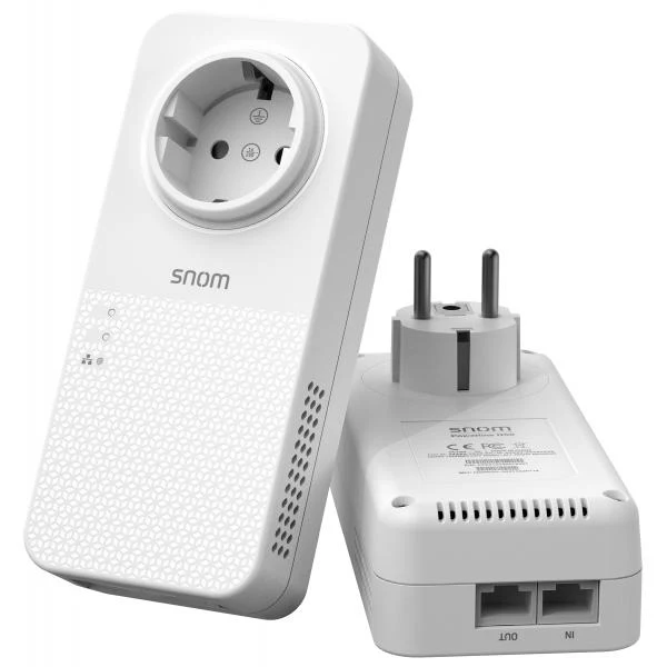 Snom A5E - PoE Injector - compatibile con tutti i telefoni della serie 3xx/7xx, D3xx/D7xx e con M700 e M900 [00004679]
