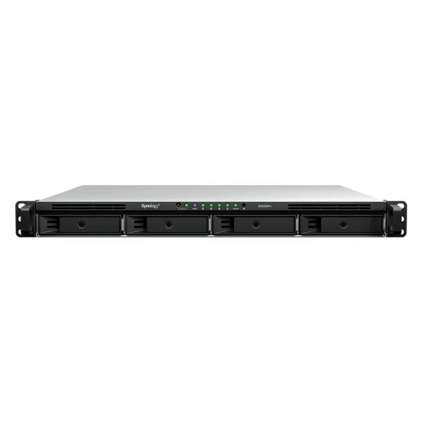 Synology RackStation RS826RP+ server NAS e di archiviazione Rack (1U) AMD Ryzen V1500B 4 GB DDR4 0 TB DiskStation Manager Nero, Grigio [RS826RP+]
