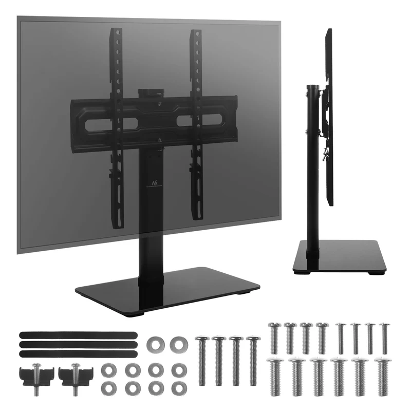Supporto TV universale Maclean, per mobile RTV, supporto, max. 35 kg, rotazione 20 gradi, per TV 32-55", MC-132