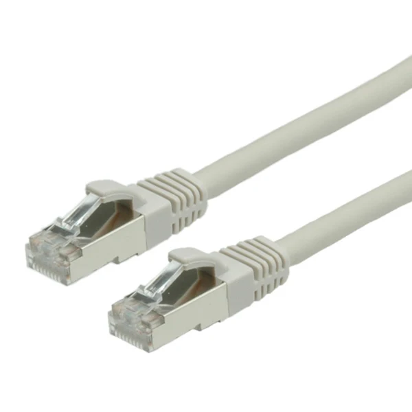 VALUE CAVO DI RETE S/FTP (PIMF) PATCHCORD CAT.6/CLASS E, LSOH, GRIGIO, 1M [21.99.0701]