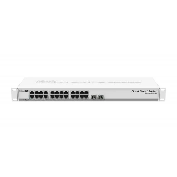 MikroTik, Cloud Smart Switch 326, 24G, 2S+RM with 24 x Gigabit Ethernet ports, 2x SFP+ [CSS326-24G-2S+RM]