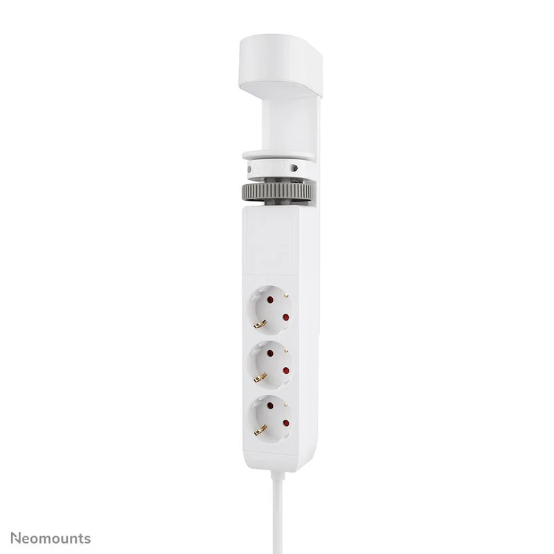 Neomounts DS22-840WH6 Multipresa da tavolo con morsetto e porte USB-C e USB-A - ricarica rapida [DS22-840WH6]