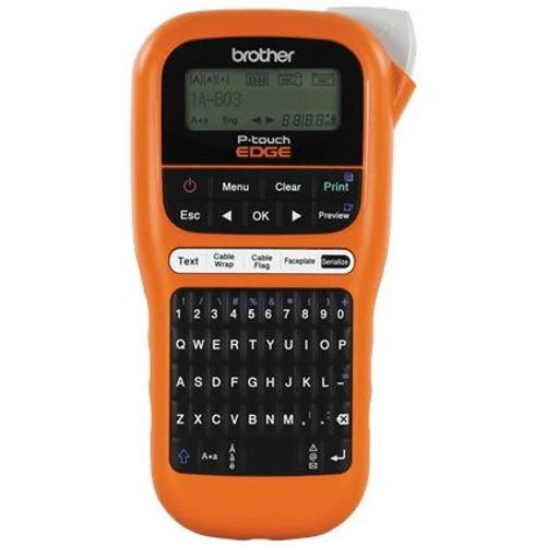 Brother PT-E110 stampante per etichette (CD) Trasferimento termico 180 x 180 DPI 20 mm/s HGe/TZe QWERTY [PTE110U1]