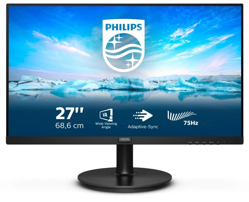 Philips V Line 272V8LA/00 Monitor PC 68,6 cm (27") 1920 x 1080 Pixel Full HD LED Nero [272V8LA/00]
