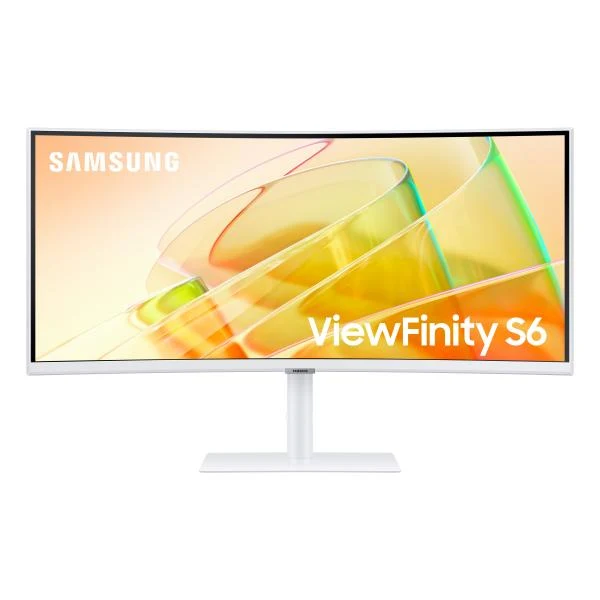 Samsung S65TC Monitor PC 86,4 cm (34") 3440 x 1440 Pixel UltraWide Quad HD LED Bianco [LS34C650TAUXEN]