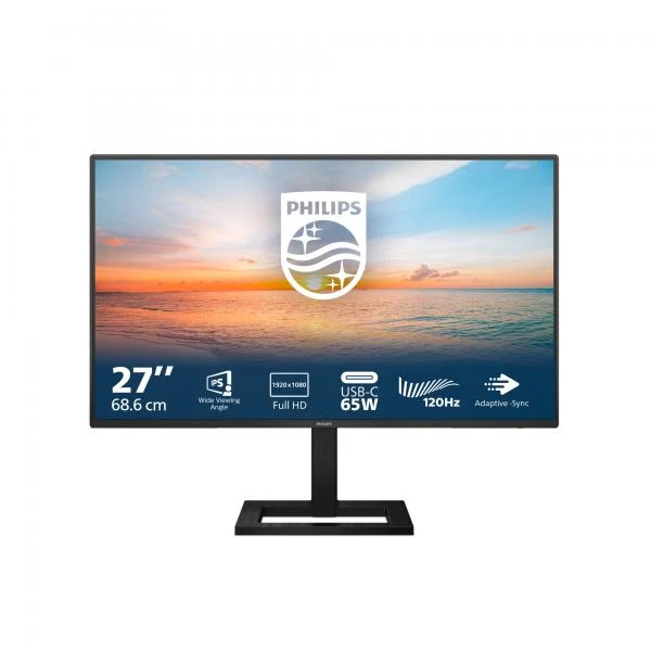 Philips Serie 1000 27E1N1300AE/00 Monitor PC 68,6 cm (27") 1920 x 1080 Pixel Full HD LCD Nero [27E1N1300AE/00]