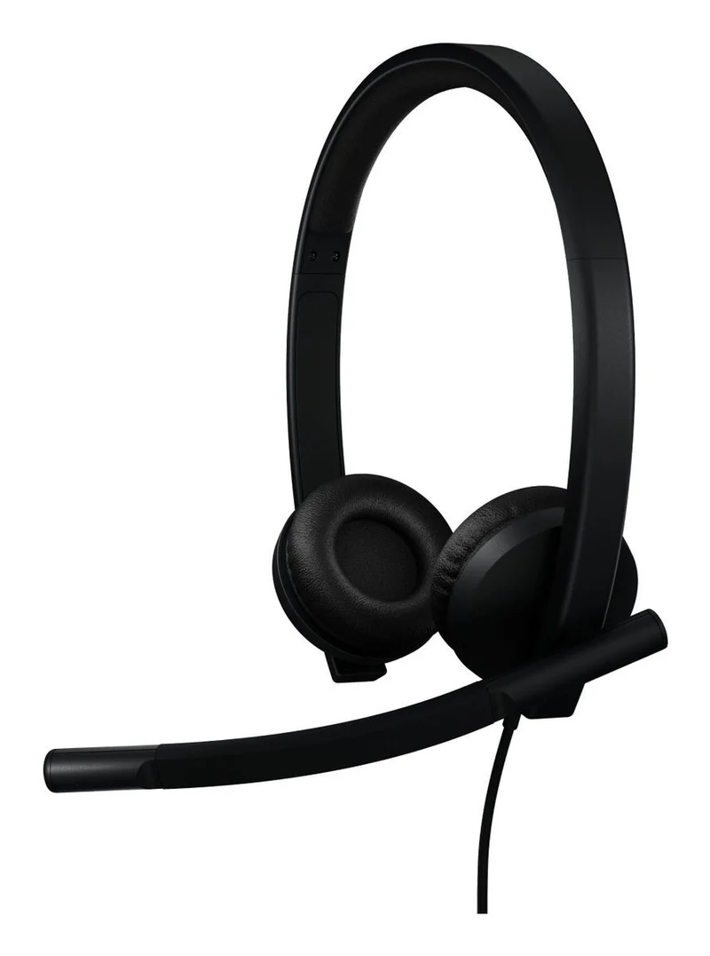 Logitech H570E Auricolare Cablato A Padiglione Ufficio USB tipo A Nero [981-001430]