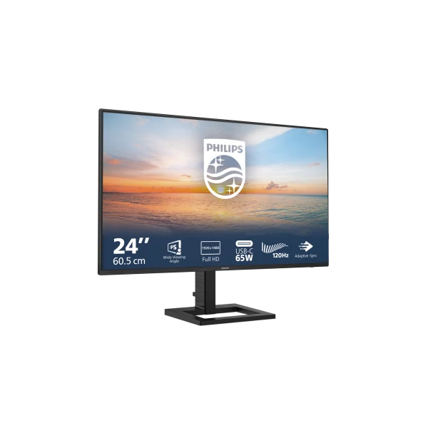 Philips Serie 1000 24E1N1300AE/00 Monitor PC 60,5 cm (23.8") 1920 x 1080 Pixel Full HD LCD Nero [24E1N1300AE/00]