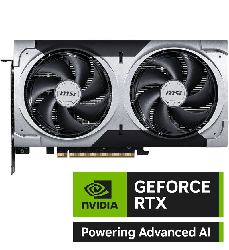 MSI VENTUS GeForce RTX 5060 TI 16G 2X OC PLUS NVIDIA 16 GB GDDR7 [RTX5060TI16GVENTUS2XOC+]