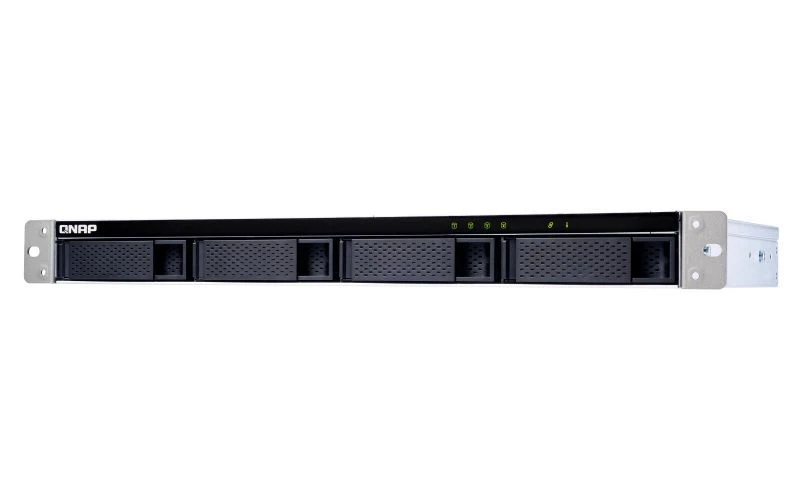 QNAP TL-R400S contenitore di unità di archiviazione Box esterno HDD/SSD Nero, Grigio 2.5/3.5" [TL-R400S]