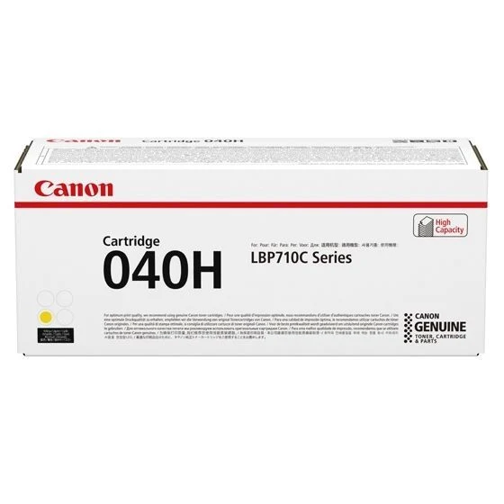 Canon 040H cartuccia toner 1 pz Originale Giallo [0455C001]