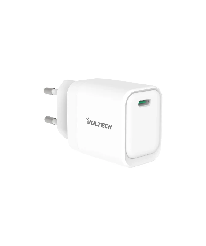 CARICATORE ADATTATORE UNIVERSALE TYPE-C BIANCO [CC33-1C]