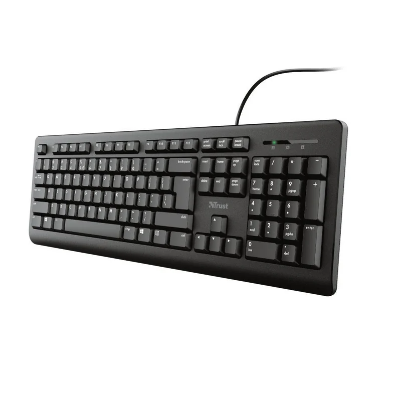 Trust Primo tastiera Universale USB QWERTY Inglese US Nero [23880]