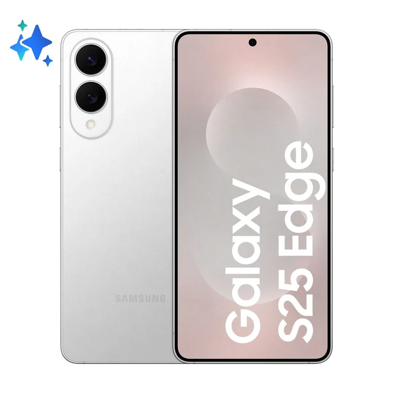 GALAXY S25 EDGE 12GB+512GB TITANIUM SILVER [SM-S937BZSGEUE]