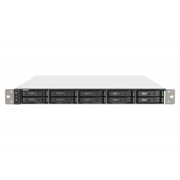 QNAP TS-h1090FU NAS Rack (1U) EPYC 7302P 128 GB DDR4 0 TB QuTS hero Nero, Grigio [TS-H1090FU-7302P-128G]