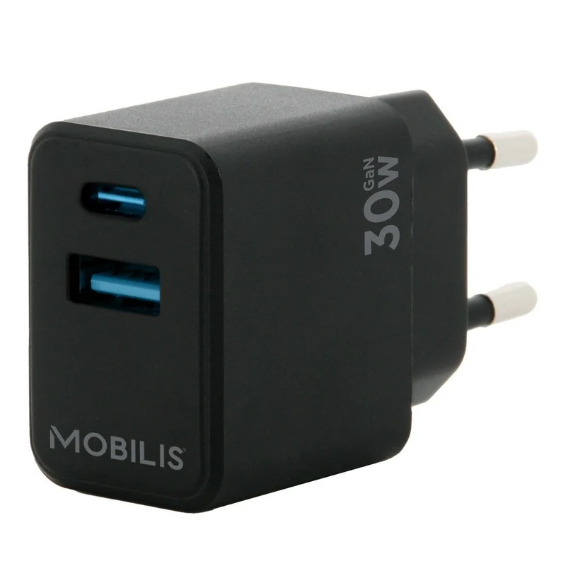Mobilis 001362 Caricabatterie per dispositivi mobili Universale Nero AC Auto [001362]