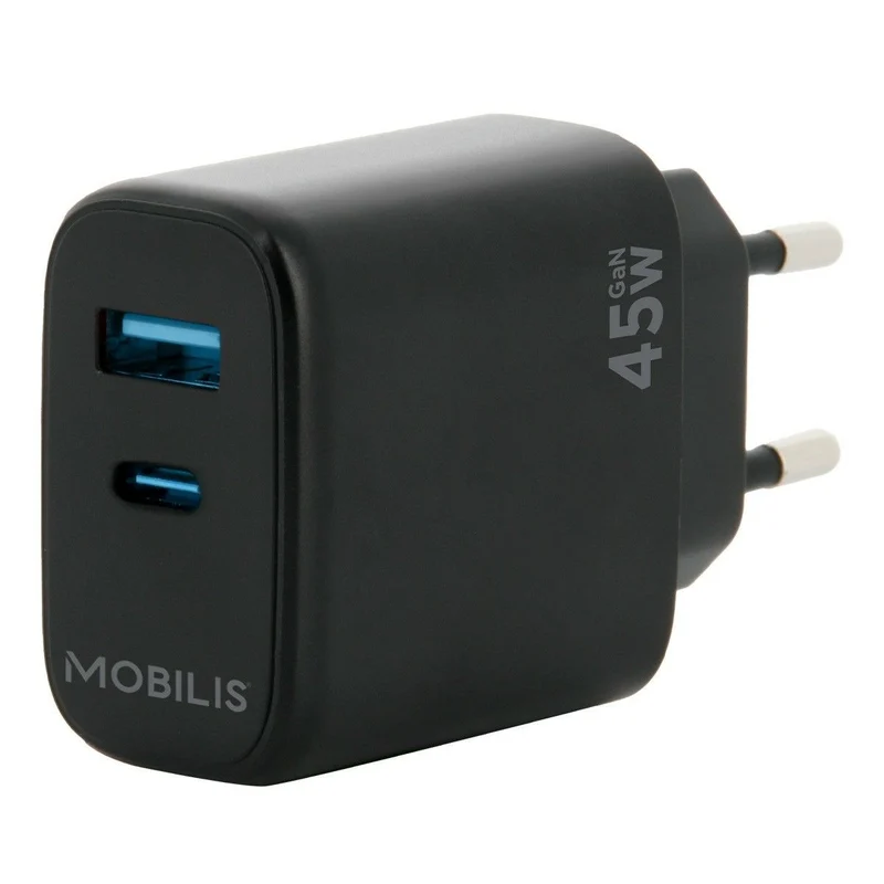 Mobilis 001363 Caricabatterie per dispositivi mobili Universale Nero AC Auto [001363]
