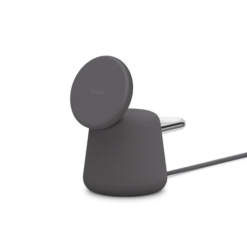 Belkin SUPPORTO RICARICA MAGSAFE 2IN1 15W - CARBONE [WIZ020VFH36]