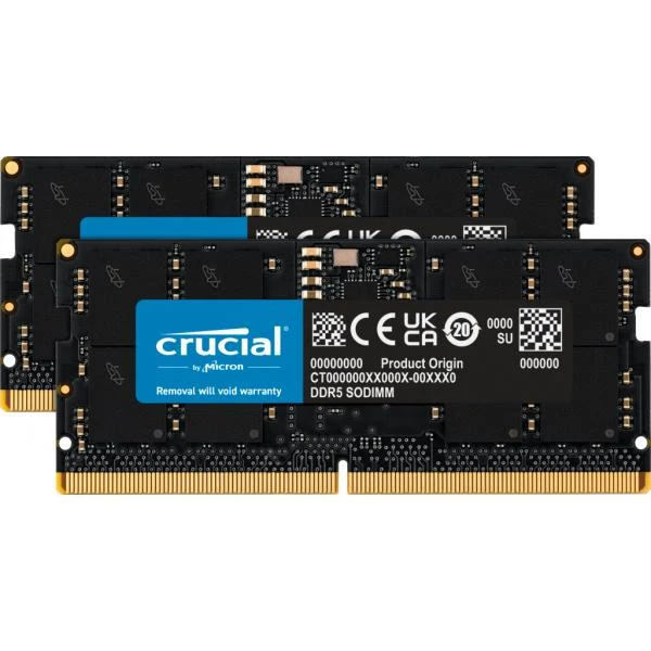 Micron CT2K16G56C46S5 memoria 32 GB 2 x 16 GB DDR5 5600 MHz [CT2K16G56C46S5]
