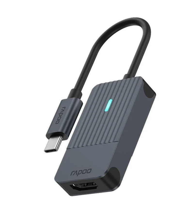 Rapoo UCA-1004 0,15 m USB tipo-C HDMI Nero [11406]
