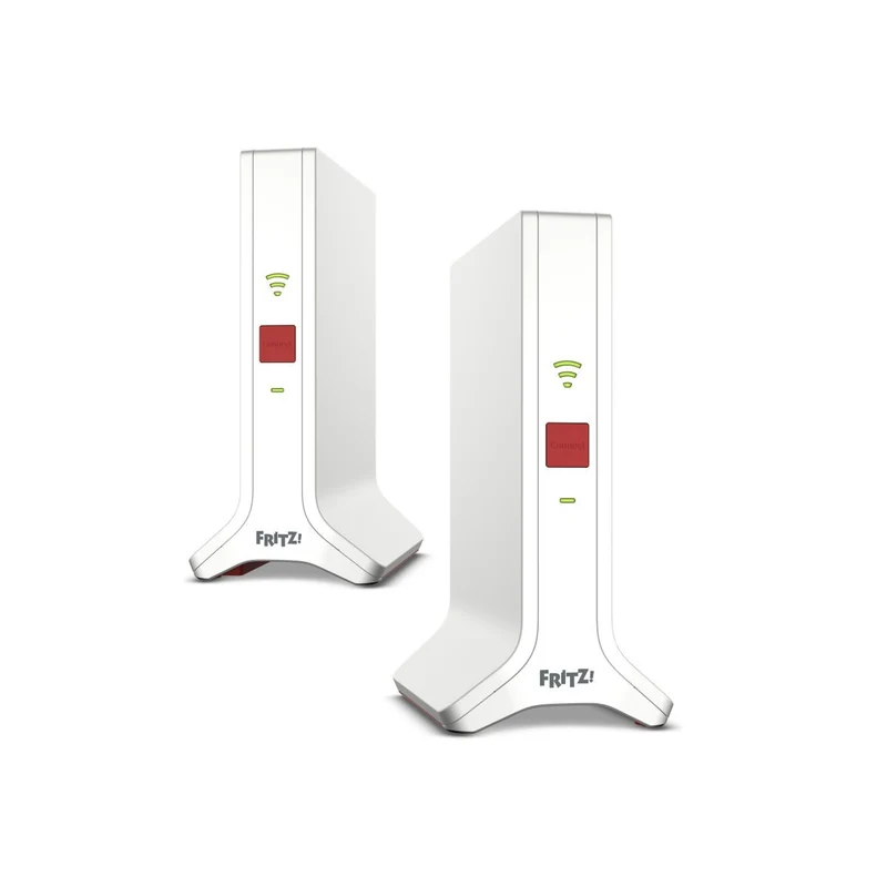 Mesh Set FRITZ! 4200 2-pack Edition International Dual-band (2.4 GHz/5 GHz) Wi-Fi 6 (802.11ax) Rosso, Bianco 2x2/4x4 [20003110]