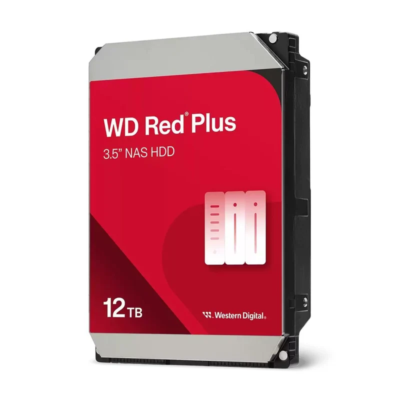 Western Digital Red Plus WD120EFGX disco rigido interno 12 TB 7200 Giri/min 512 MB 3.5" Serial ATA III [WD120EFGX]