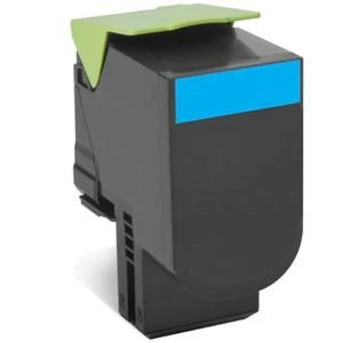 Lexmark 80C2HCE cartuccia toner 1 pz Originale Ciano [80C2HCE]