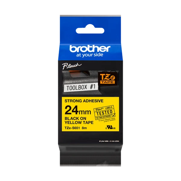 Brother TZE-S651 nastro per etichettatrice TZ [TZES651]