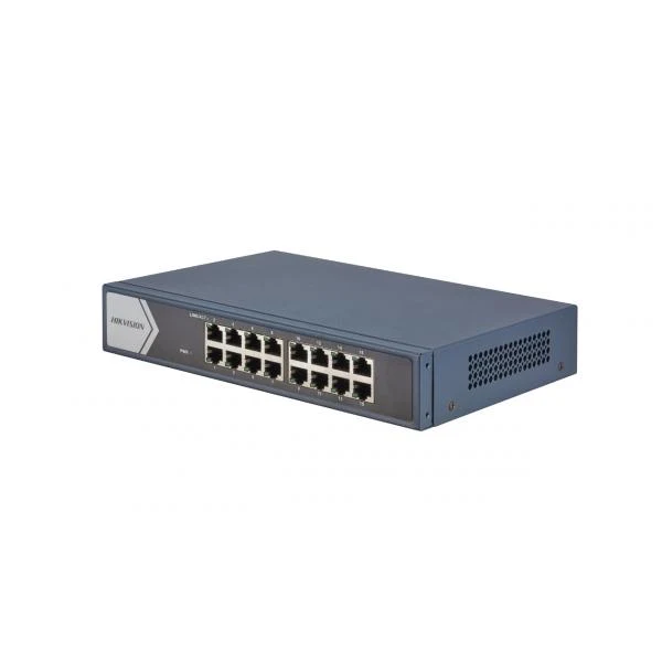 Hikvision DS-3E0516-E(B) switch di rete Non gestito L2 Gigabit Ethernet (10/100/1000) Grigio [DS-3E0516-E]